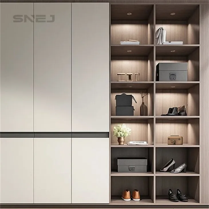 Wall Mounted Open Wardrobe